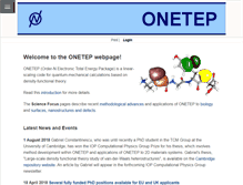 Tablet Screenshot of onetep.org